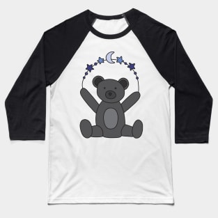 Goodnight Teddy Bear Baseball T-Shirt